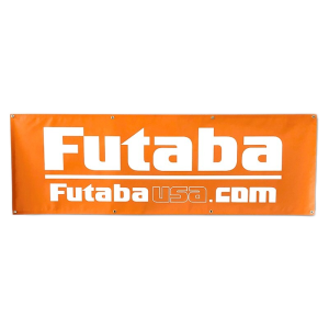 Futaba USA Banner Orange/White