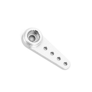20 mm Single Aluminum Horn - Silver